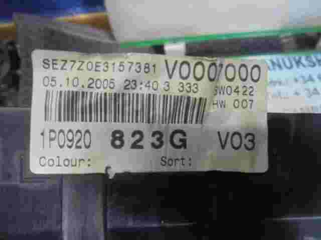 Motor Velocímetro Seat Leon Diesel 1.9 1P0920823G 1PO920823G VDO V0070000