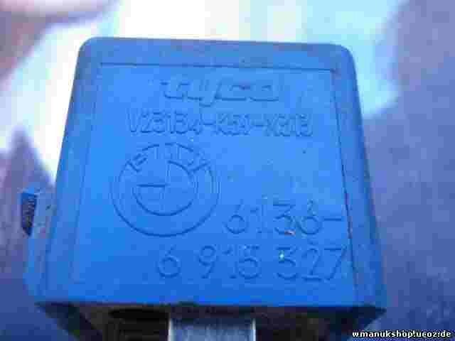 Relé BMW E36 E46 E39 E38 E60 E61 X5 V23134-K59-X313 V23134K59X313 61366915327