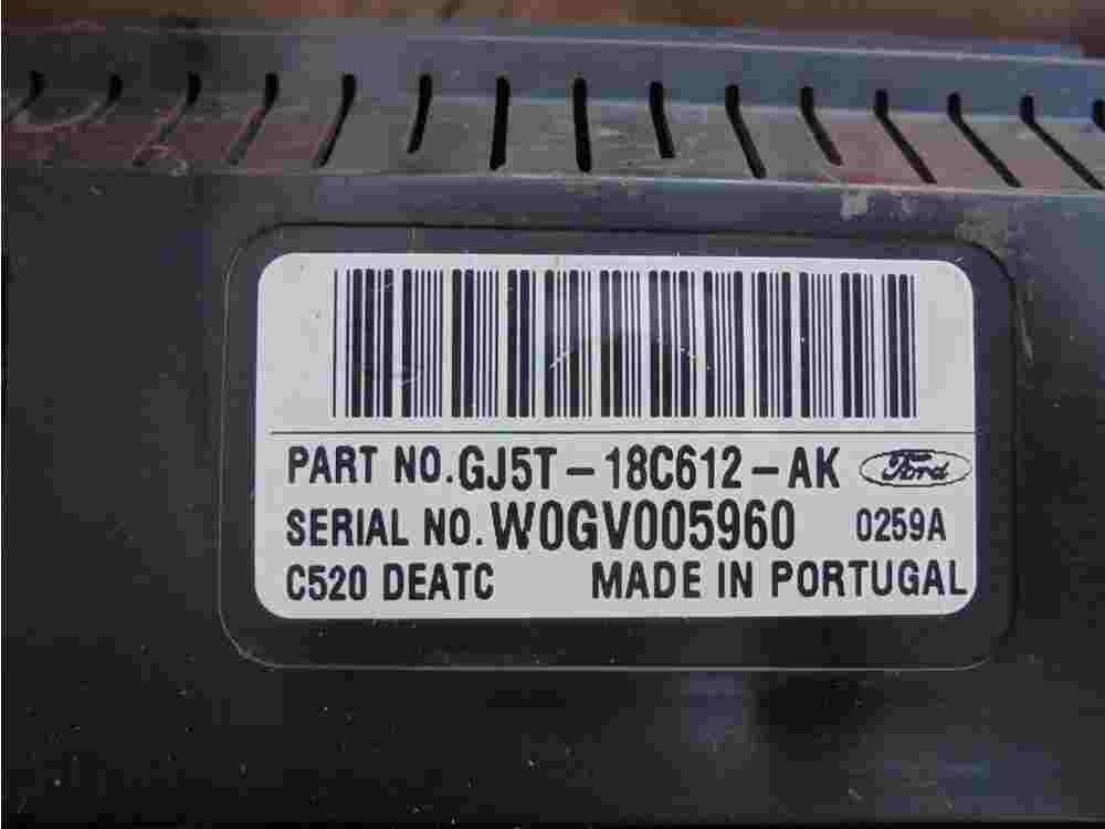 Climatizador Calefacción Clima panel de control Ford Kuga II GJ5T18C612AK
