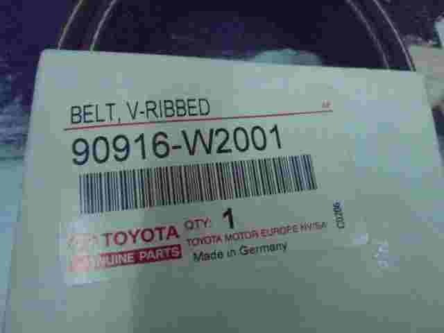 V-Ribbed Belt Toyota Yaris 90916W2001 90916-W2001