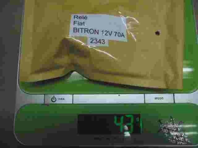Relé Fiat BITRON 12V 70A