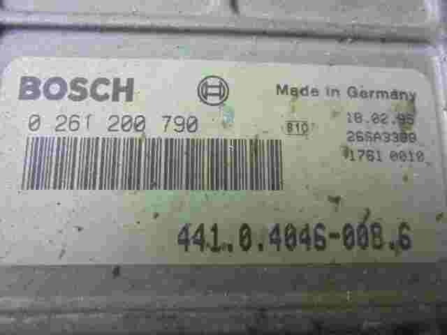Centralita VW Volkswagen Skoda 1.3 441040460086 26SA3398 BOSCH 0261200790