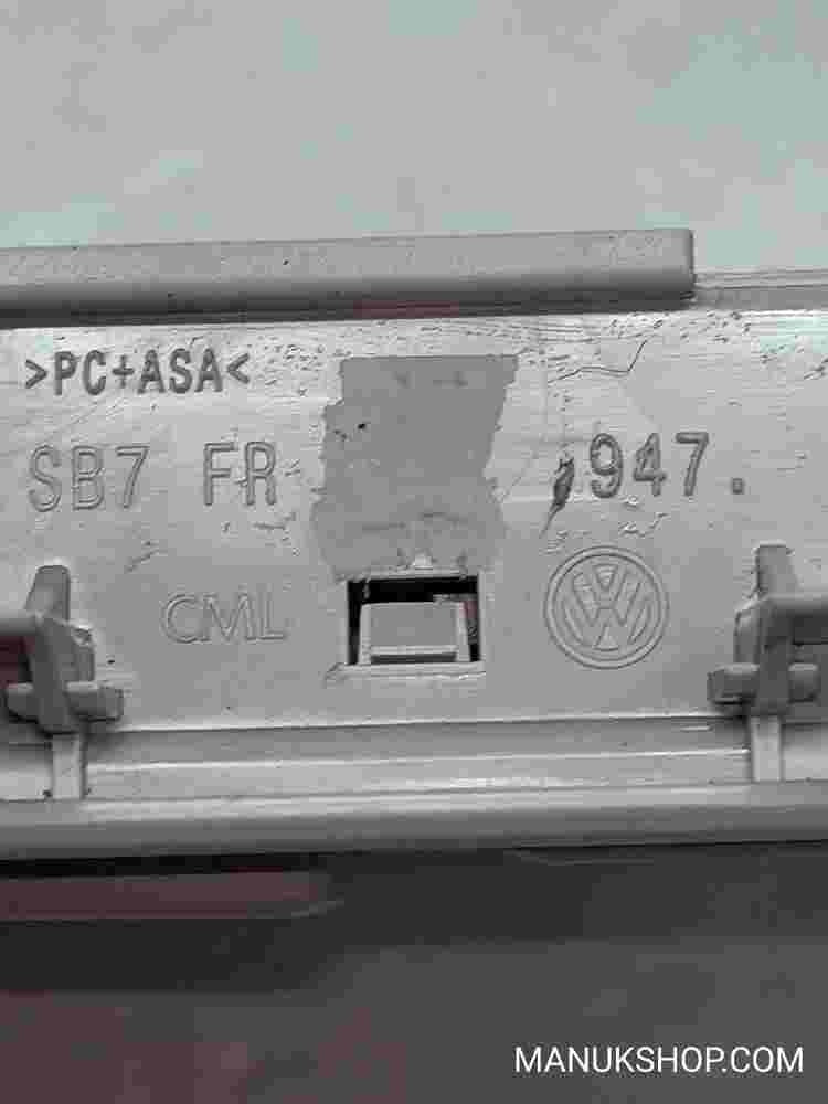 Luz Lectura Interior VW Volkswagen GOLF VII Tiguan PC+ASA SB7FR947 5G0947291K