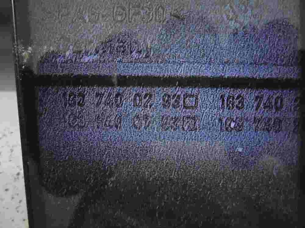 Cerradura del portón trasero Mercedes-Benz ML W163 1637400293 163 740 07 93