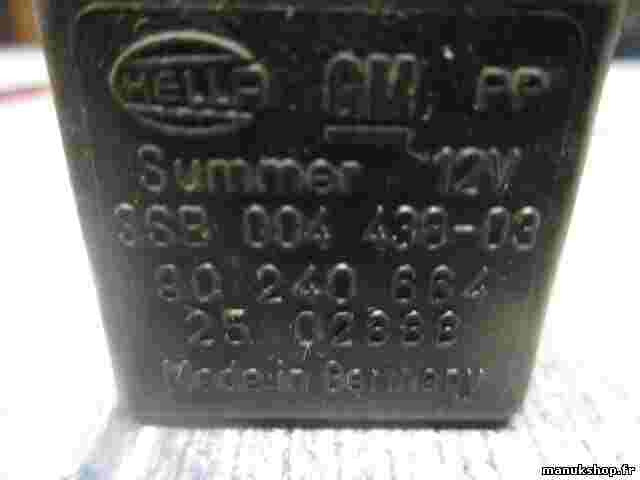 Relé Opel Frontera GM 90240664 90 240 664 2502888 25 02888 HELLA 3SB00443803