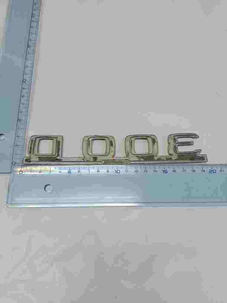 Emblema Mercedes-Benz W123 300 D 300D 19,5 cm. 1238170915