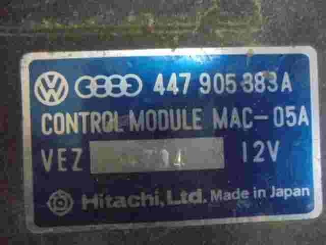 Centralita Audi 100/200/ Turbo 447905383A 447 905 383A Hitachi MAC-05A MAC05A