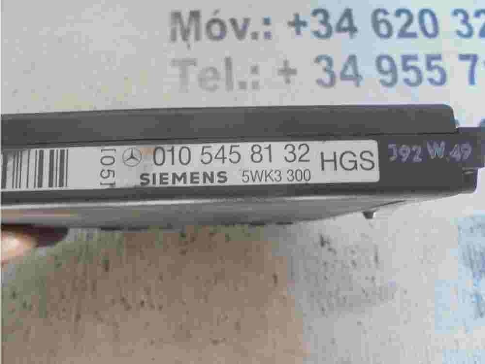 Trasmissione controller Mercedes-Benz W140 0105458132 (05) SIEMENS 5WK3300