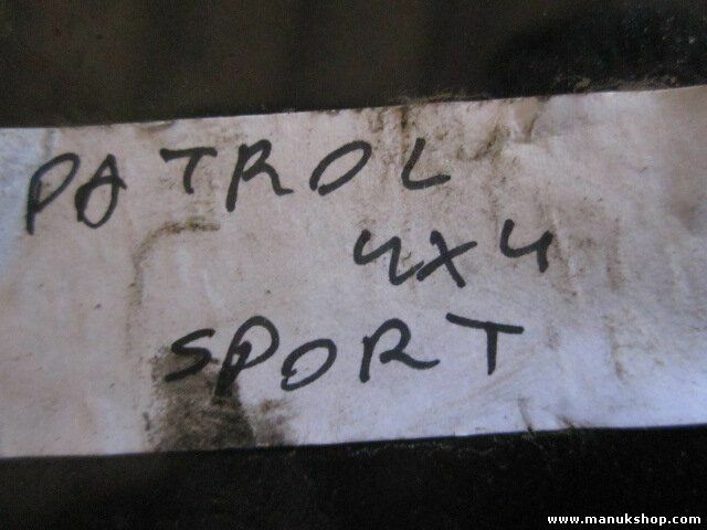 Rejilla Aireadora Nissan Patrol 4x4 Sport