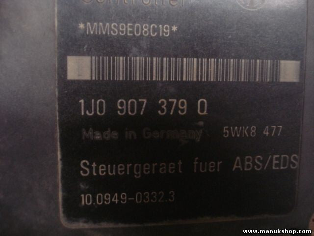 Unidad hidráulica del ABS VW Audi Seat Skoda 1J0907379Q 1J0614217E 1JO907379Q