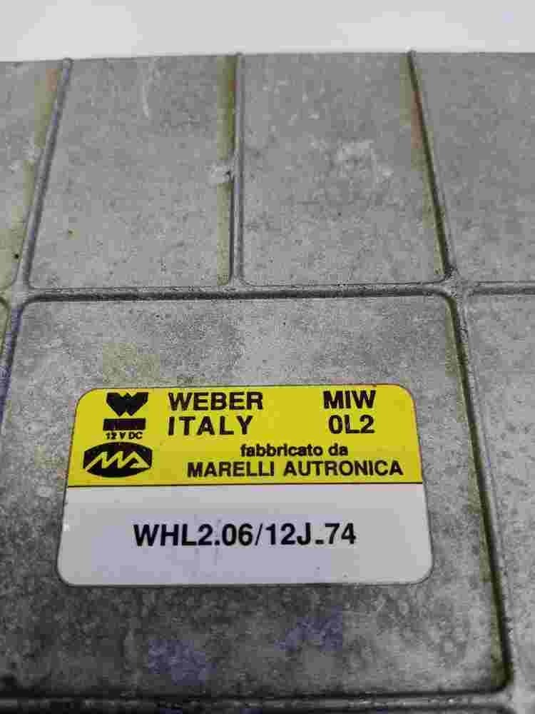 Centralita del motor Lancia Dedra 835 1.6 WHL20612J74 WHL2.06/12J-74 MIW0L2
