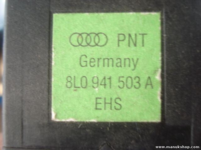 Interruptor Luneta Trasera Desempañador Audi A3 8L0 941 503 A 8L0941503A