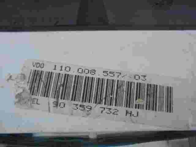 Cuadro de instrumentos Opel Astra F Vectra A 90359732HJ VDO 11000855703