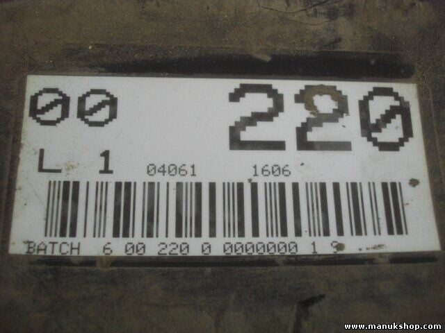 Brazo de suspensión delantera izquierda Mercedes W140 SE SEL 6002200 220 04061