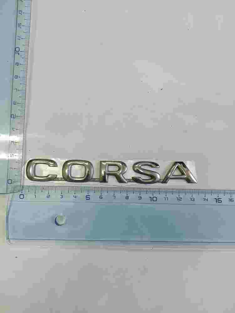 Emblema Opel corsa 13,4 cm.
