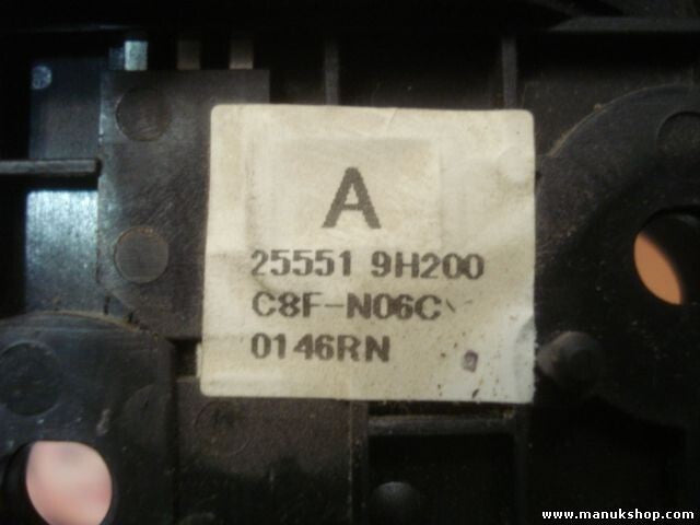Crucero interruptor Nissan X-Trail T30 255519H200 25551 9H200 C8F-N06C 0146RN