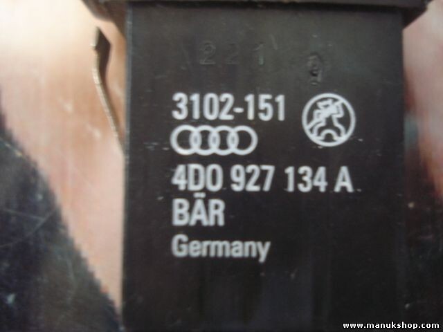 Interruptor ESP Audi A8 4D ESP 4D0927134A 4D0 927 134A 4DO927134A