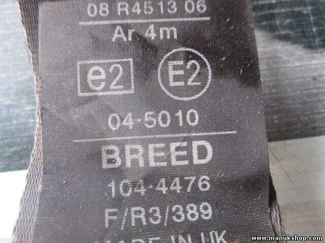 Cinturón de seguridad delantero derecho Suzuki Vitara 08 R45 13 06 08R451306