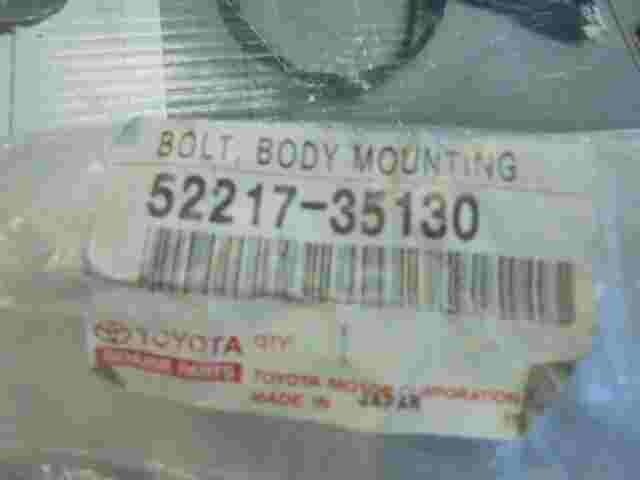 Montaggio carrozzeria bullone Toyota 5221735130 52217-35130