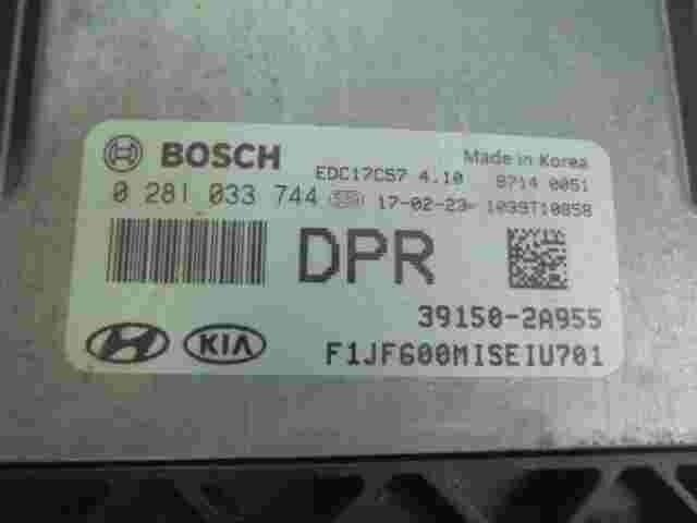 Centralita Kia Optima DRP EDC17C57 4.10 391502A955 BOSCH 0281033744 1039T10858