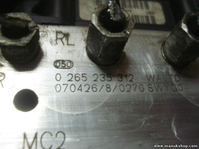 Unidad hidráulica del ABS Honda CR-V (2006–2010) 57110SWYG011M1 0265235312