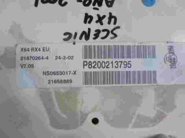 Pantalla del Cuadro instrumentos Renault Scenic P8200213795 8200213795 NS0653017