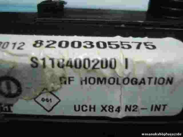 Scatola fusibili relè Renault UCH X84 N2 8200305575 8200280937 S118400200I