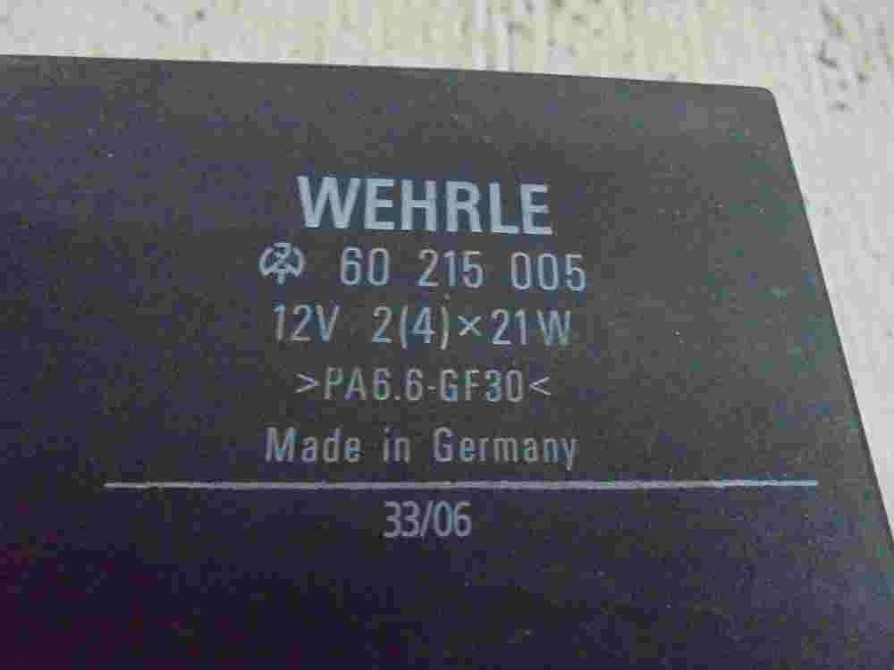Relé Mercedes-Benz 60215005 60 215 005 WEHRLE 12V PA6.6-GF30