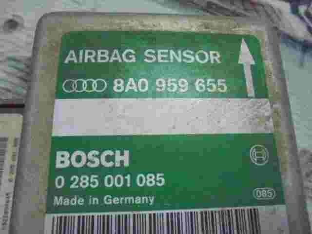 Airbag Centralita Audi A4 B5 A6 C4 80 90 8A0959655 8A0 959 655 BOSCH 0285001085