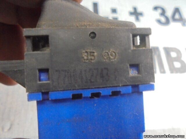 mando botonera elevalunas Renault Safrane 1996-2007 7700412743A 7700412743 A