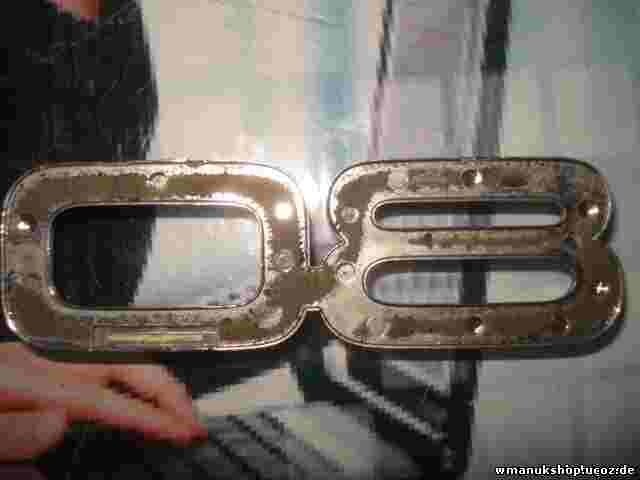 Emblema Audi 80 8 cm