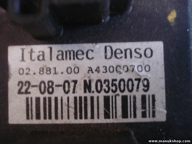 Resistencia calefaccion Citroen C4 Picasso A43000700 DENSO 0350079
