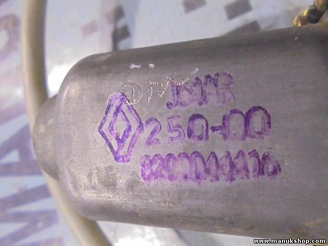 Meccanismo sollevatore posteriore sinistro Renault Scénic 8200044416 J54AR 25...