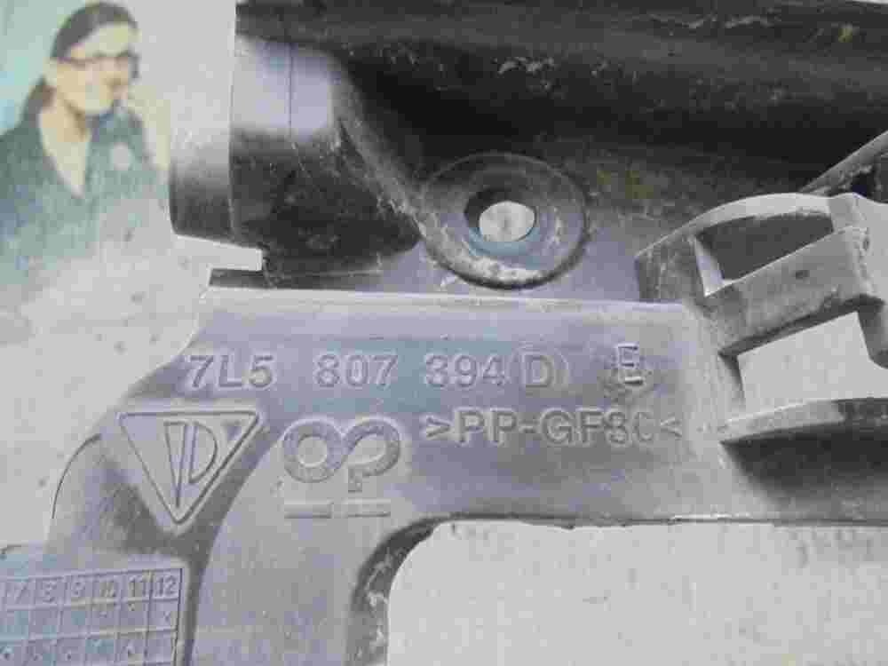 Titular de parachoques trasero derecho Porsche Cayenne Año 2008 7L5807394D