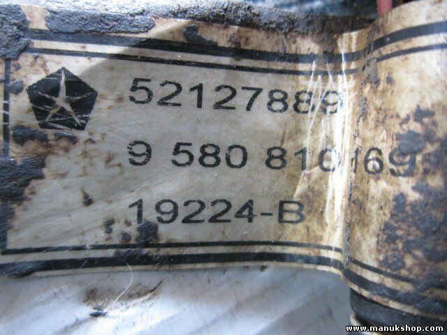 Aforador Jeep Grand Cherokee (Zj) 2.5 Td (116 Cv) 9580811069 52127889 19224B