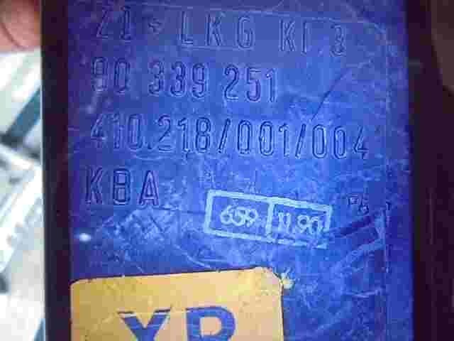 Módulo de luz Opel Vectra A Calibra 90339251XP 90 90339251 410218001004