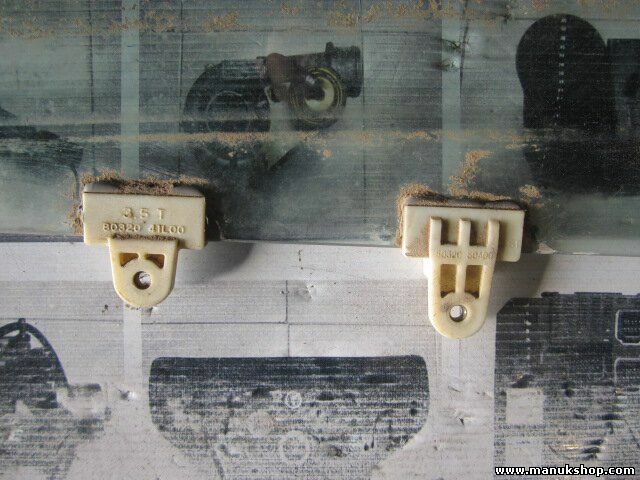 Vetro porta posteriore destro Nissan King Cab 43R00033 M213AS2DOT20 E6