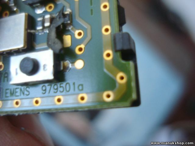 Alojamiento de la llave de control remoto inalámbrico Nissan PA66F30 6A216