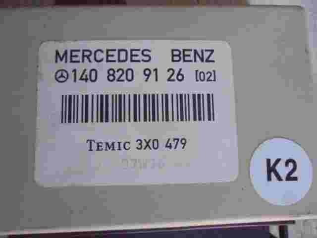 Regolatore di allarme Mercedes W140 400SEL SL320 CL500 1408209126 97W36 3X0479