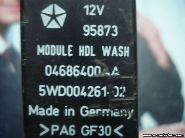 Bomba de agua relé Chrysler Voyager 12V 04686400AA 5WD004261-02 5WD00426102