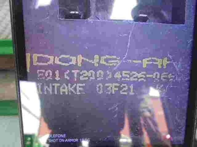 Calefacción actuador Daewoo Kalos T200 Dong-AH Intake 03F21 E01 T200 45260660