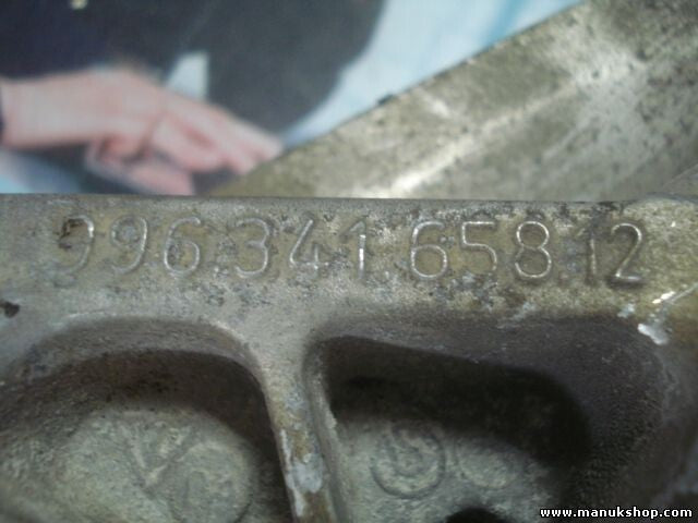 Mangueta buje trasera izquierda Porsche 996 986 996 341 658 12 99634165812