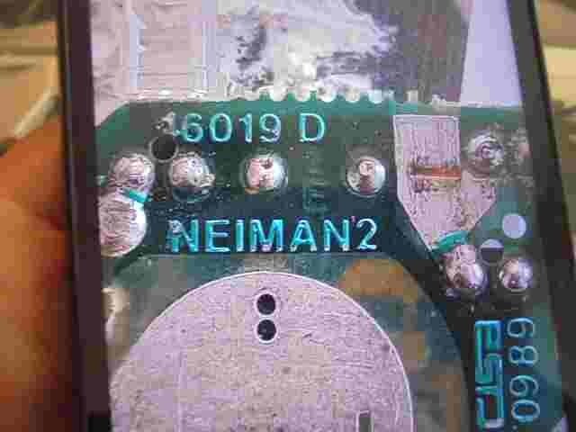 mando control remoto Renault NEIMAN2 6019D 46015