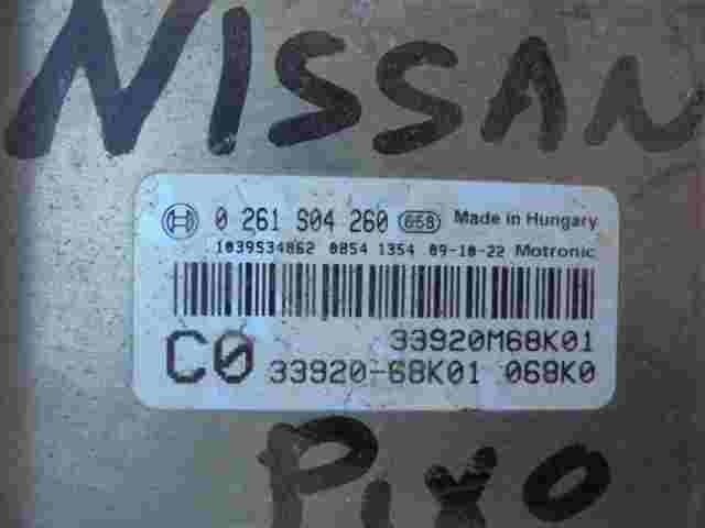 Centralita Suzuki Alto 33920M68K01 3392068K01 1039S34862 BOSCH 0261S04260