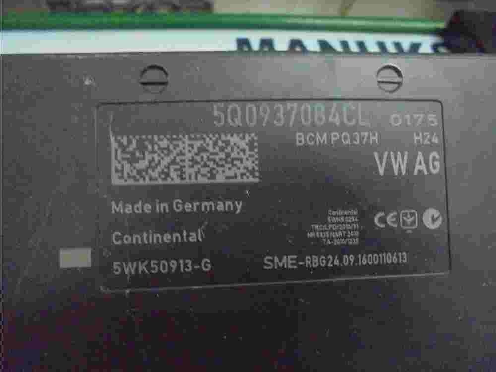 Controlador Confort Golf VII Audi A3 5Q0937084CL BCM PQ37H 5WK50913G 5WK50254