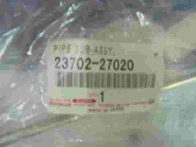 Pipe Sub-Assy Toyota Land Cruiser 120 Prado Avensis II 2370227020 23702-27020