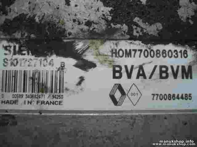 Centralita Renault Laguna HOM7700860316 HOM 7700860316 7700864485 S101727104B