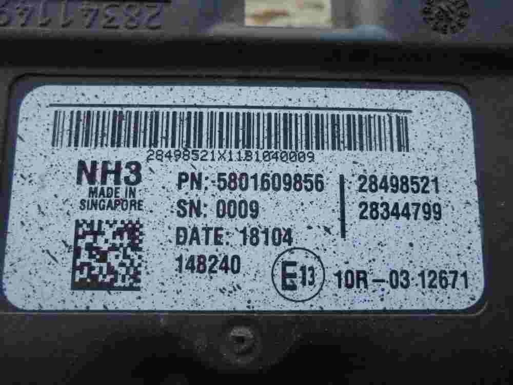 Central Módulo electrónico Iveco Daily DELPHI 5801609856 28498521 10R0312671