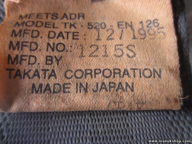 Cinturón de seguridad trasero derecho Mitsubishi Pajero Montero II TK520EN126