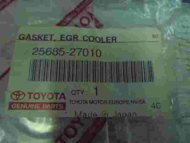 Gasket Egr Cooler / Toyota Avensis Corolla 2568527010 25685-27010